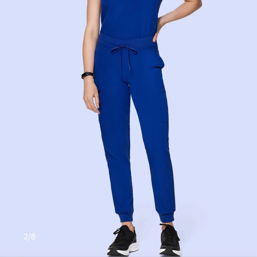 Mandala jogger pants galaxy blue LARGE PETITE